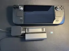 Steam Deck 64GB LCD 512GB SDカード ドック 美品