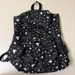 ミッキーマウス ブラックバックパックのサムネイル