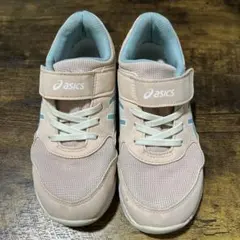値下げ★asics スニーカー ピンク/ブルー ベルクロ 20.5㎝