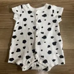 牛柄ロンパース 50〜60cm
