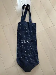 【10/14限定値下げ】【新品未使用】GUCCI 星座柄 トートバッグ ネイビー