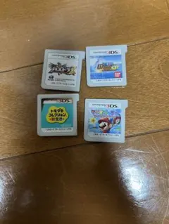 3DS 人気ゲーム 4本セット トモダチコレクション パズドラZのサムネイル