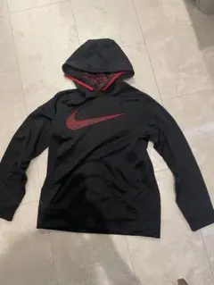 NIKE THERMA-FIT パーカー　裏起毛　表ポリ　メンズＭサイズ