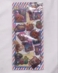 シャカシャカキラプクシール 平成女児 平成レトロ 当時物 犬