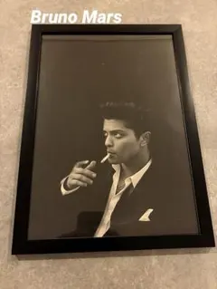 【額付】A4アートポスター Bruno Mars/Pops