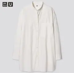 ユニクロ　UNIQLO Uオーバーサイズシャツ Mサイズ ユニクロユー