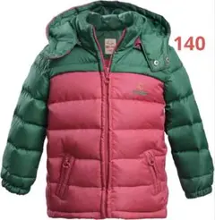 140 ダウンジャケット キッズ ダウンコート 防寒 防風 子供服 アウター
