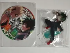 ヒロアカ 缶バッジ アクリルスタンド セット