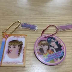 ラブandベリー アクリルキーホルダー 2個セット