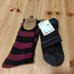 メンズソックス 25-27cm 2足セット