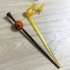 ◎美品◎2本セット和装かんざし 髪飾り和装小物着物浴衣髪飾り玉飾り