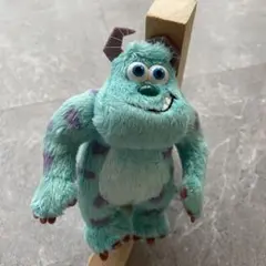 サリー ぬいぐるみ キーチェーン付き 約15cm