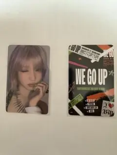 WE GO UP アサ　トレカ