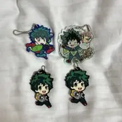 僕のヒーローアカデミア 緑谷出久 ラバーキーホルダー アクリルキーホルダー