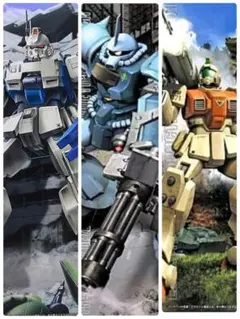 08MS小隊 MG 3体セット ez8 陸戦型ジム グフカスタム 未組立 - メルカリ