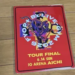 B'z FYOP+ 2026 メモリアルプレート 6/14ツアーファイナルのサムネイル