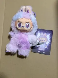 popmart ラブブ　LABUBU エナジー　LUCK 紫　正規品