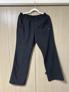 NIKE ナイキ ジャージパンツ ブラック ピンク スウッシュ drifit M