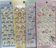 ちいかわ　ボンボンドロップシール 4シートセット