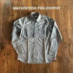 MACKINTOSH PHILOSOPHY カーキシャツ 38
