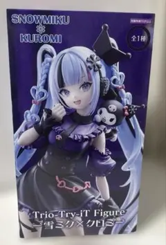 雪ミク✖️クロミ Trio-Try- Figure クロミミク　フィギュア