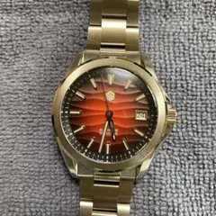 【美品】San Martin SN0129-GC 自動巻き レッドデザート文字盤のサムネイル