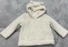 babyGAP もこもこ パーカー クマ耳
