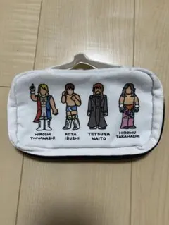 新日本プロレス ASOKO コラボ ポーチ　未使用品