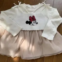 プティマイン♡ミニーマウスビスチェチュールトップス110