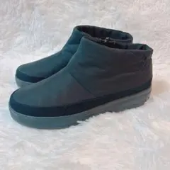 ルコックle coq sportif ブラックショートブーツ24㎝