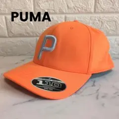 未使用級✨PUMA メンズ CAP 蛍光オレンジ