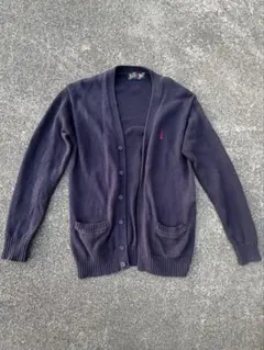 00s EAST BOY ネイビー カーディガン Ralph Lauren