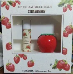 ​【新品】Afternoon Tea イチゴ ケアセット&今治産 ボディタオル