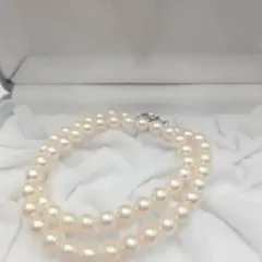 アコヤ あこやパール 本真珠 ネックレス akoya Perl silver