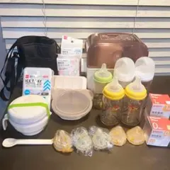 ★お得なまとめ売り★ピジョン哺乳瓶 コンビ哺乳瓶消毒器　離乳食 乳首SS.S.M