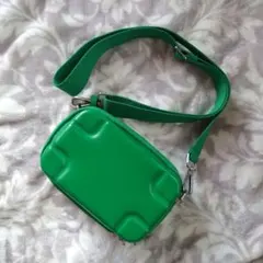 【匿名配送】ZARA　ショルダーバッグ　グリーン