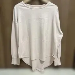 each 長袖カットソー ピンク