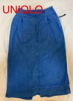 ユニクロ　デニムスカート