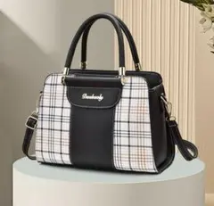 ショルダーバッグ ハンドバッグ チェック柄 レディース 2way バッ