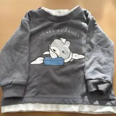 BABY KOZAME グレー トレーナー 90サイズ