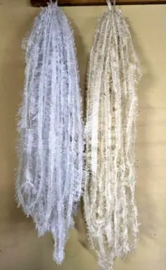 ジャンクジャーナル　素材糸　房耳　指編み・手織り・各種ハンドメイド