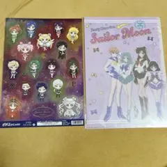 セーラームーンコスモス メタルステッカー クリアファイル