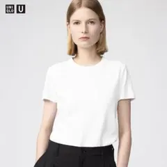 UNIQLO U レディース 半袖 Tシャツ ホワイト XL