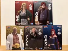 【新品未開封】NARUTO 五影集結　雷影　火影　風影　土影　水影　セット NARUTO疾風伝 五影集結 火影 風影 水影 雷影 土影 5点セット - メルカリ