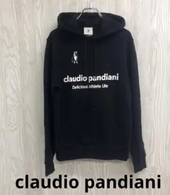 z-599 claudio pandiani 黒 フード付きパーカー