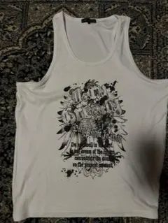 y2k 平成 グラフィック タンクトップ