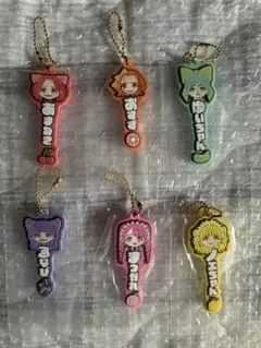 FRUITSZIPPER 一番くじ G賞 推したい名！ラバーチャーム 全種セット