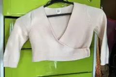 GAP カシュクールニットカーディガン ピンク