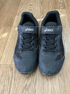 アシックス　レーザービーム　黒　23.5センチ