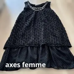 axes femme レディース　チュニック　ノースリーブ　オールシーズン